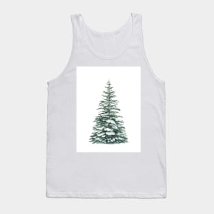 Winter tree painting Tank Top